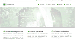 Desktop Screenshot of pranke.com